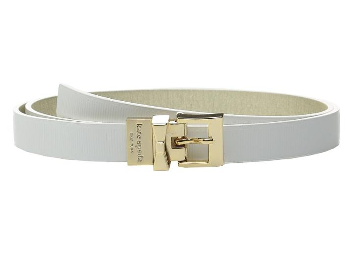 Kate Spade New York - 20mm Grosgrain Embossed Belt