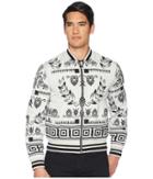 Versace Collection - Reversible Floral Print Bomber