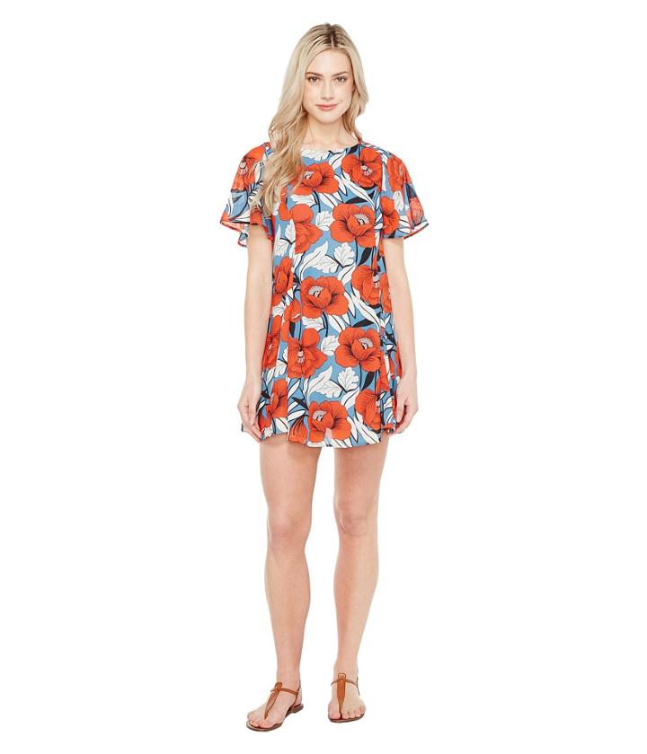 Brigitte Bailey - Loren Short Sleeve Dress With Open Back