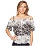 Michael Stars - Charlotte Print Off The Shoulder Top