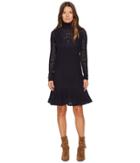 See By Chloe - Lacey Jersey Long Sleeve Dress