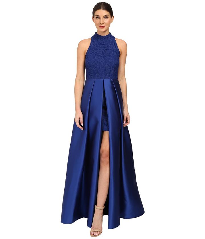 Adrianna Papell - Lace Halter Arcadia Dress