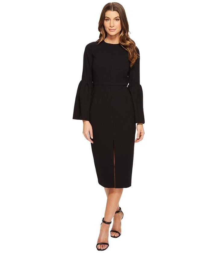 Jill Jill Stuart - Bell-sleeve Tea-length Dress