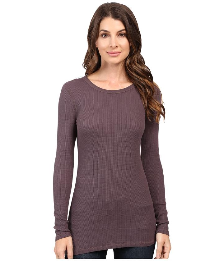 Three Dots - Thermal L/s Crewneck