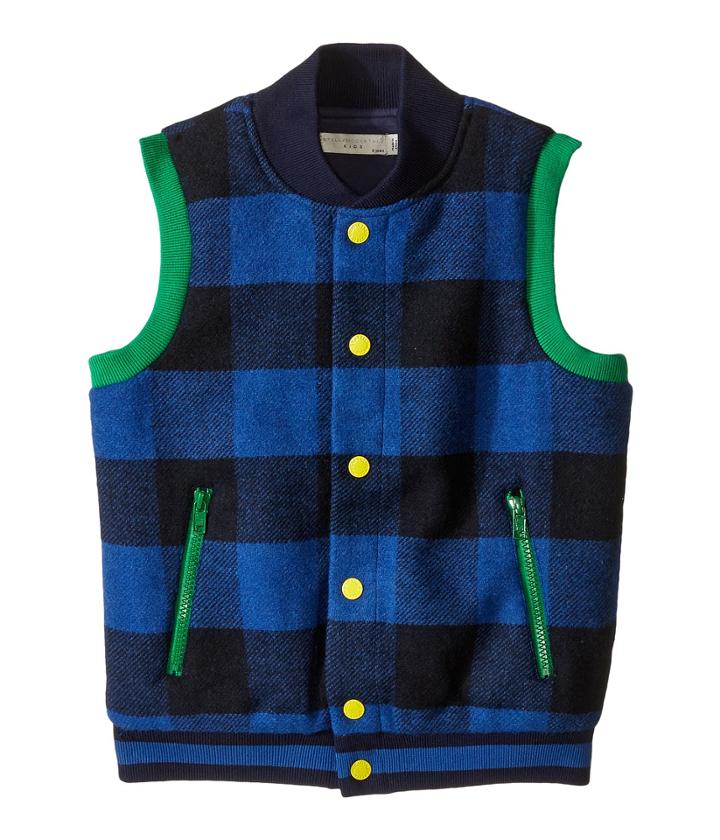 Stella Mccartney Kids - Bram Checkered Wool Vest