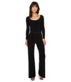 Kamalikulture By Norma Kamali - Scoop Neck Jumpsuit With Mid Belt