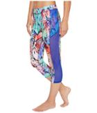Luli Fama - Gorgeous Chaos Mesh Sides Capri