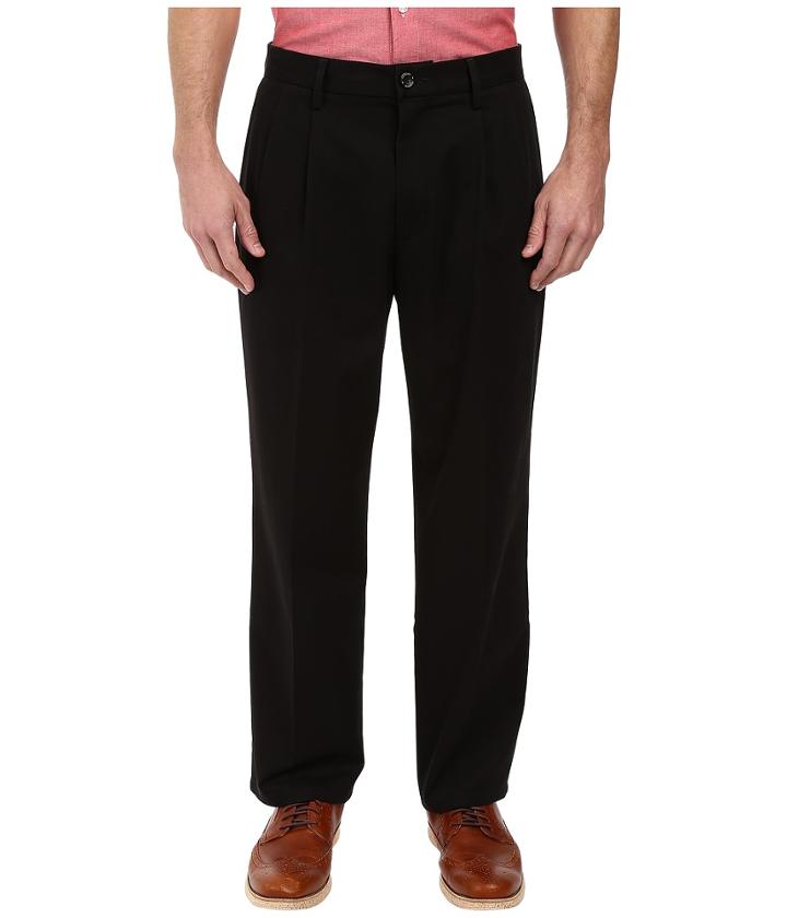Dockers Men's - Signature Stretch Relaxed Pleated Front