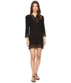 Jantzen - Crochet Trim Tunic Cover-up