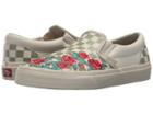 Vans - Classic Slip-on Dx W/ Rose Embroidery