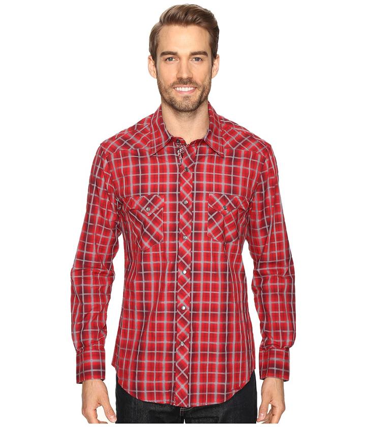 Rock And Roll Cowboy - Long Sleeve Snap B2s8402