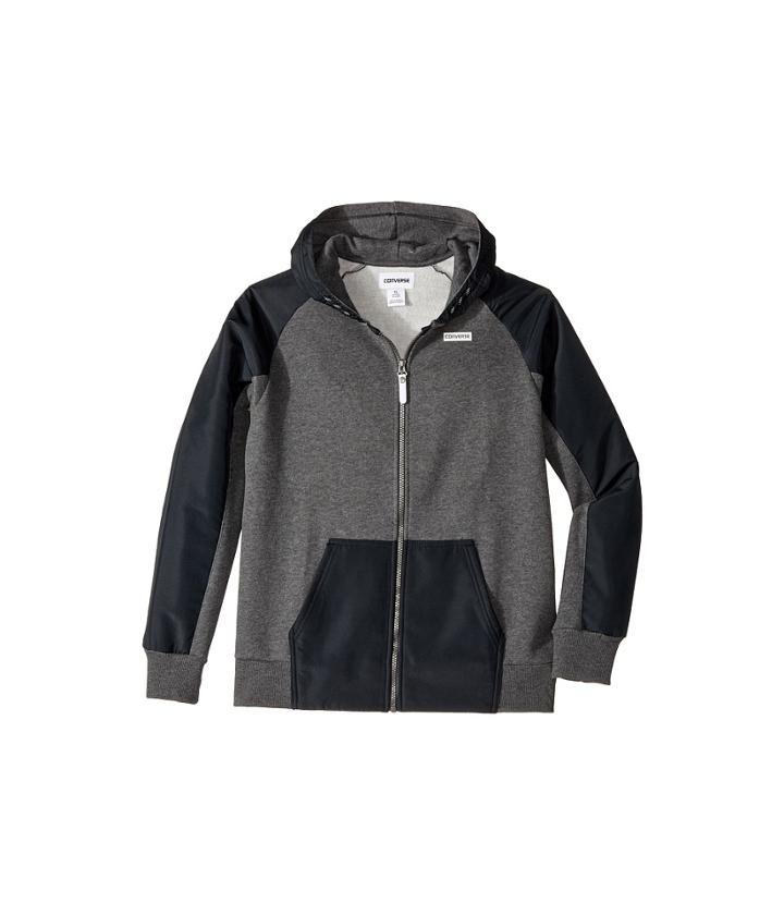 Converse Kids - Knit Woven Full Zip Hoodie