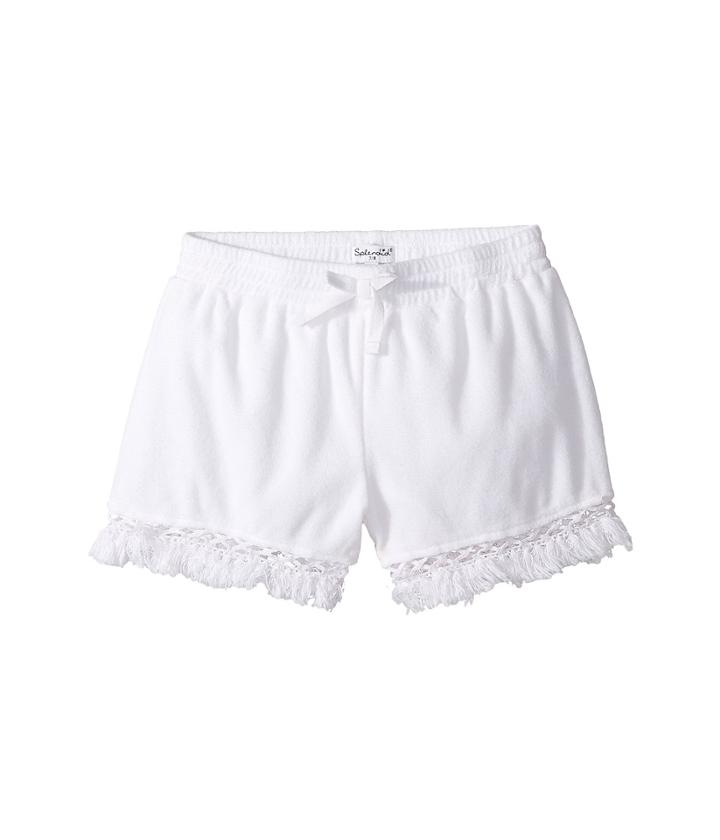 Splendid Littles - Terry Shorts With Fringe