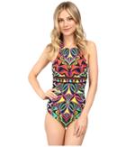 Trina Turk - Africana High Neck One-piece