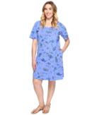 Extra Fresh By Fresh Produce - Plus Size Float T-shirt Dress
