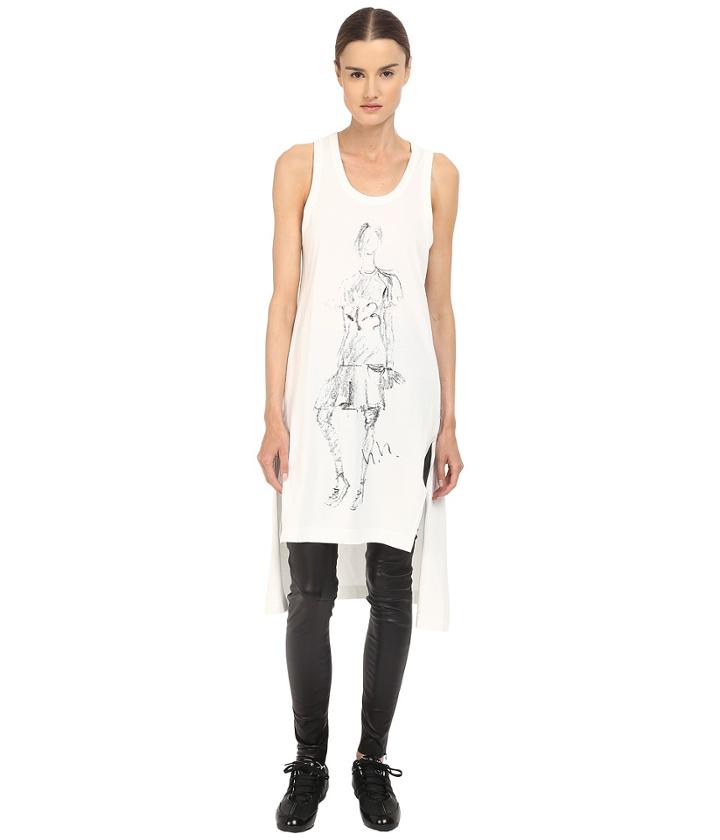 Adidas Y-3 By Yohji Yamamoto - W Sketch Tank Top