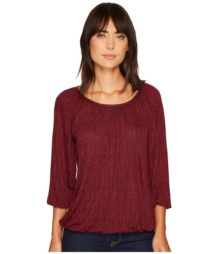 Michael Michael Kors - Mini Leaf Peasant Top