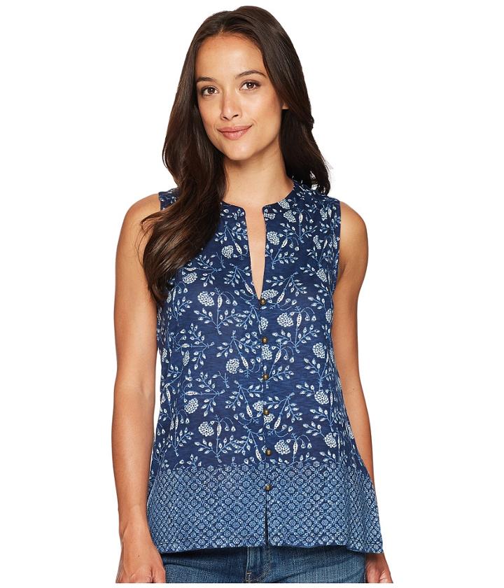 Lucky Brand - Border Print Tank Top