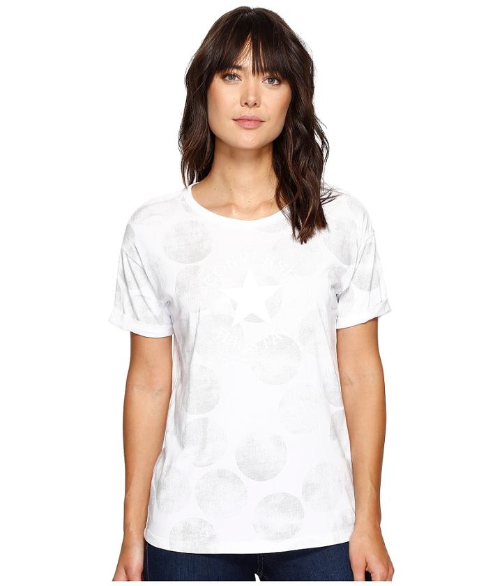 Converse - Big Dot Chuck Patch Roll-sleeve Short Sleeve Tee