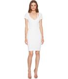 Dsquared2 - Textured Viscose Jersey Short Sleeve Dress