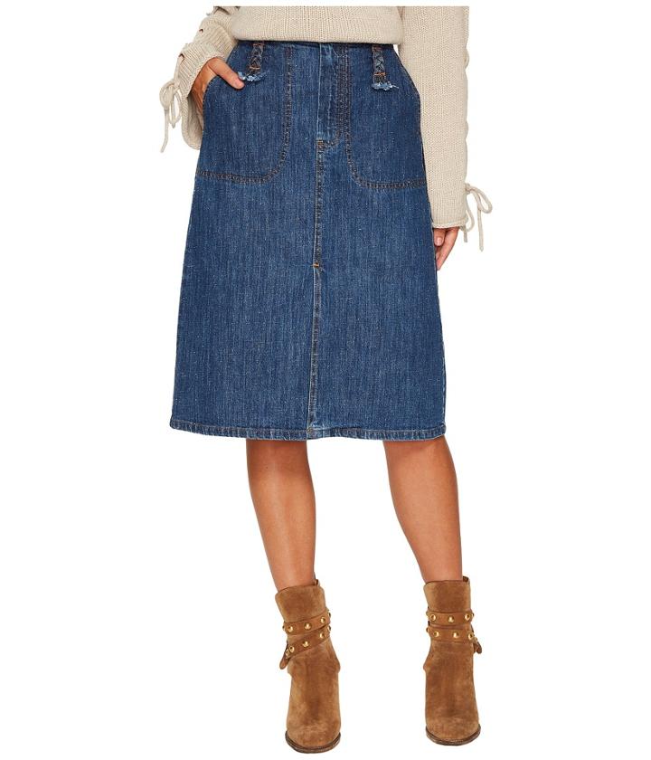 See By Chloe - Siganture Denim Skirt