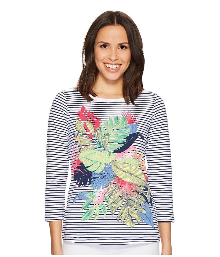 Tommy Bahama - Sunset Shadow 3/4 Sleeve Top