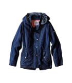 Appaman Kids - Super Soft Denim And Lined Hooded Decker Jacket