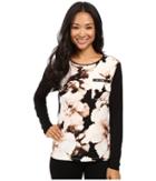 Calvin Klein - Long Sleeve Top W/ Rivet Pocket Detail