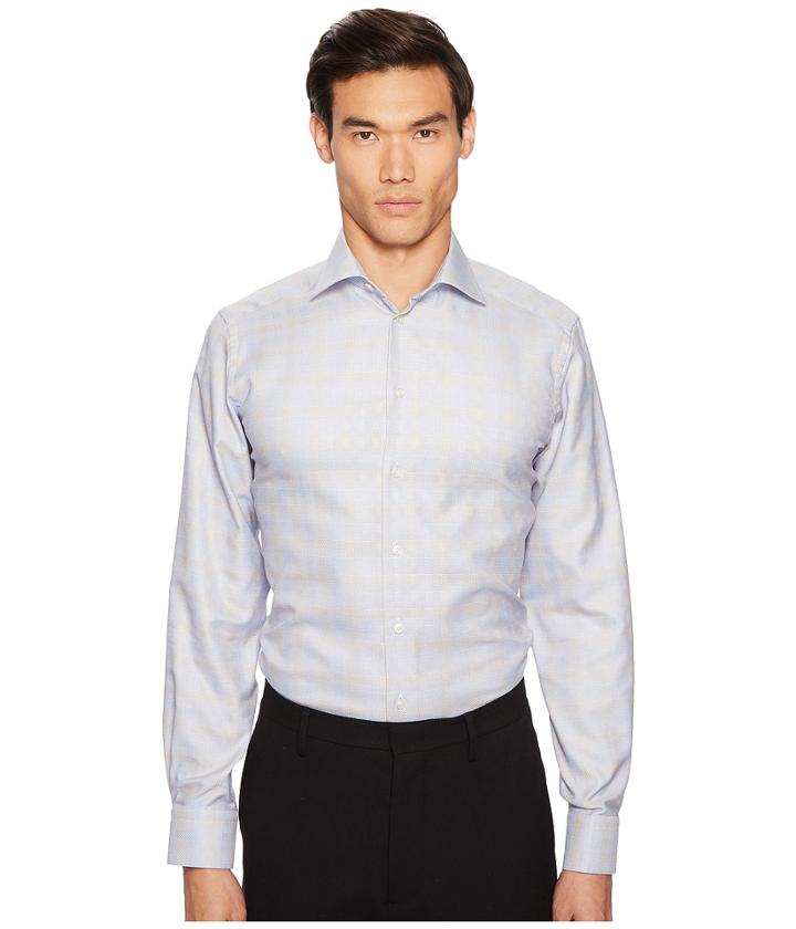 Eton - Contemporary Fit Plaid Shirt