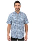 Bugatchi - Bondi Beach Classic Fit Short Sleeve Woven Shirt