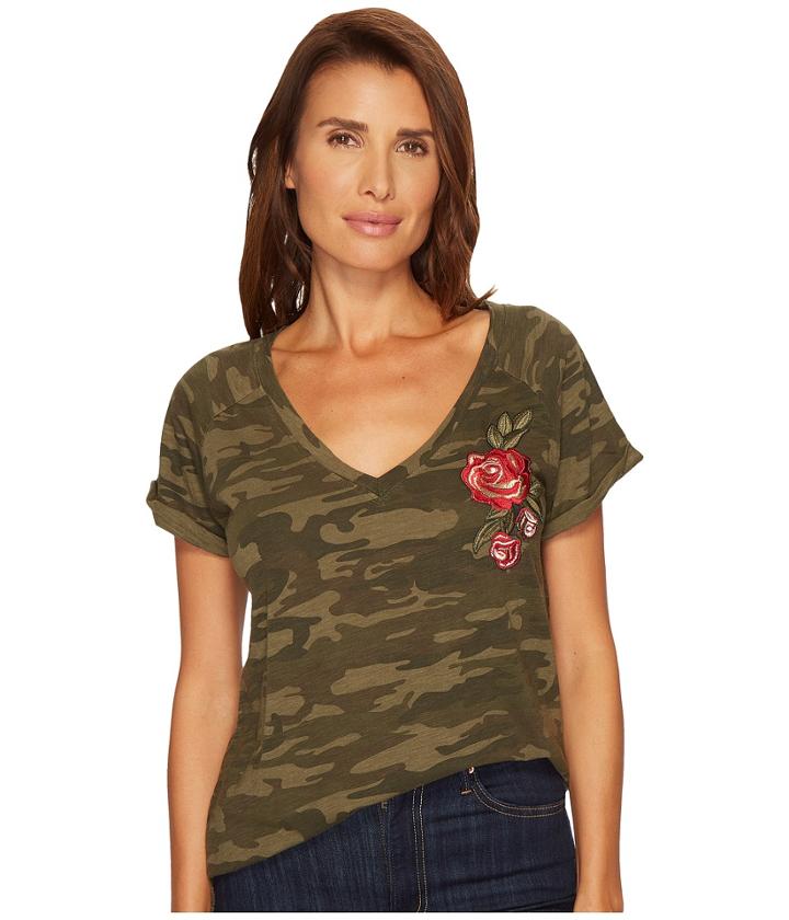 Sanctuary - Camo Bloom Tee