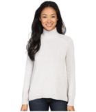 Lilla P - Cotton Cashmere Novelty Stitch Turtleneck