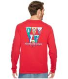 Vineyard Vines - Long Sleeve Coastal Burgees Pocket Tee