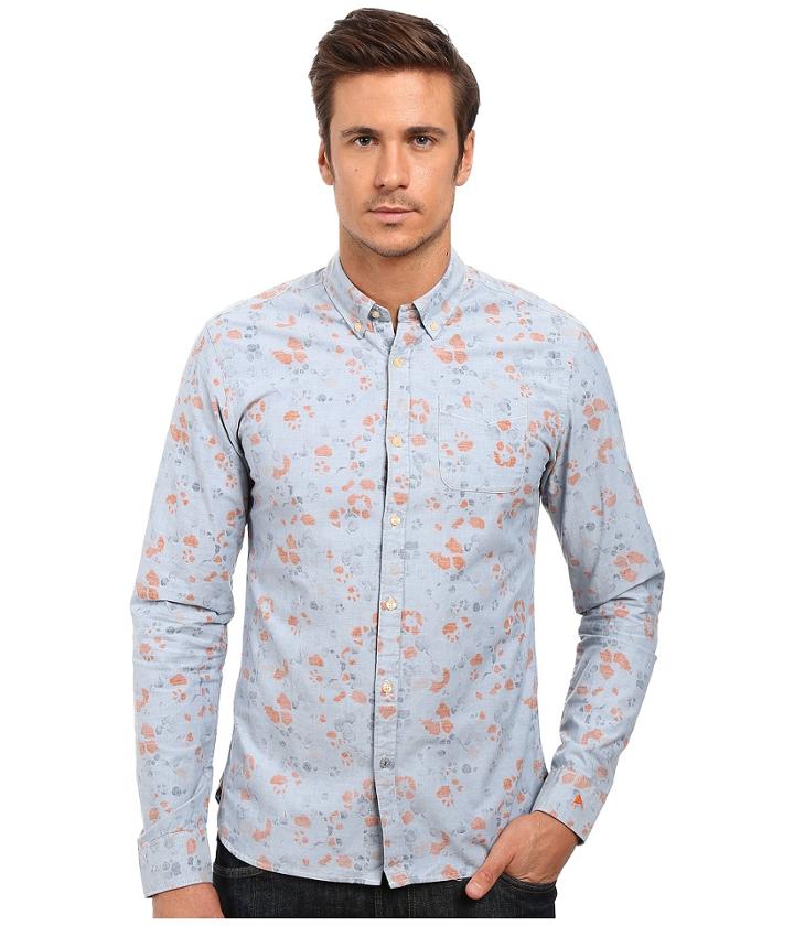 Scotch &amp; Soda - All Over Printed One-pocket Shirt