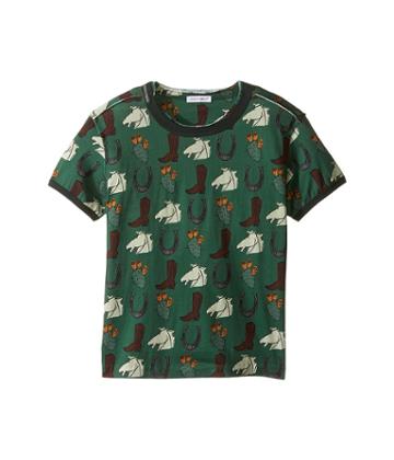 Dolce &amp; Gabbana Kids - City Western Short Sleeve T-shirt