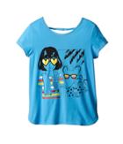 Little Marc Jacobs - Jersey Tee Shirt With Sunglasses Mouse Print