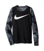 Nike Kids - Hyperwarm Long Sleeve Aop Crew Top