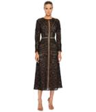 The Kooples - Lace Dress With Long Sleeves