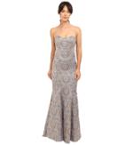Nicole Miller - Dakota Embroidered Gown