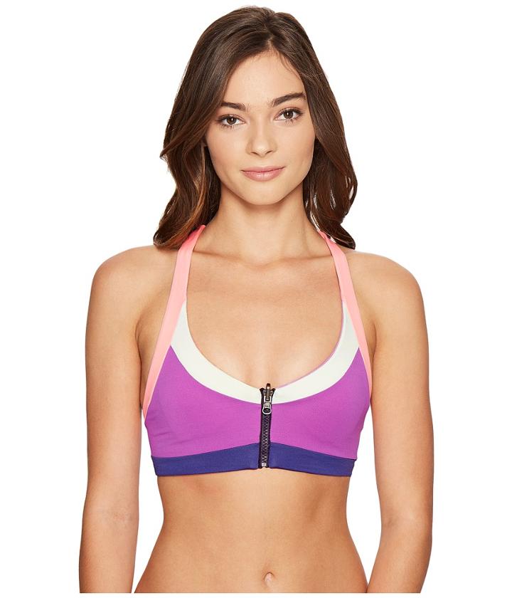 Maaji - Mulberry Bash Sporty Top W/ Soft Cups