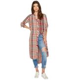 Free People - Loralei Plaid Button Down Top