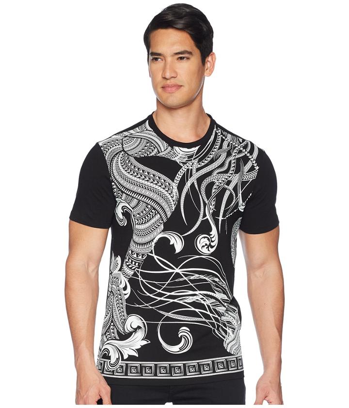 Versace Collection - Floral Frame Print T-shirt