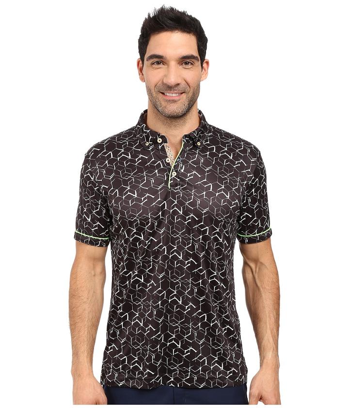 Robert Graham - Hills Of Sand Short Sleeve Knit Polo