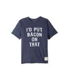 The Original Retro Brand Kids - I'd Put Bacon On That Short Sleeve Tri-blend Tee