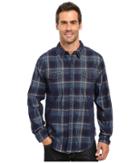 True Grit - Vintage Plaid Canyon Malibu Cord Long Sleeve Two-pocket Shirt With Stitch