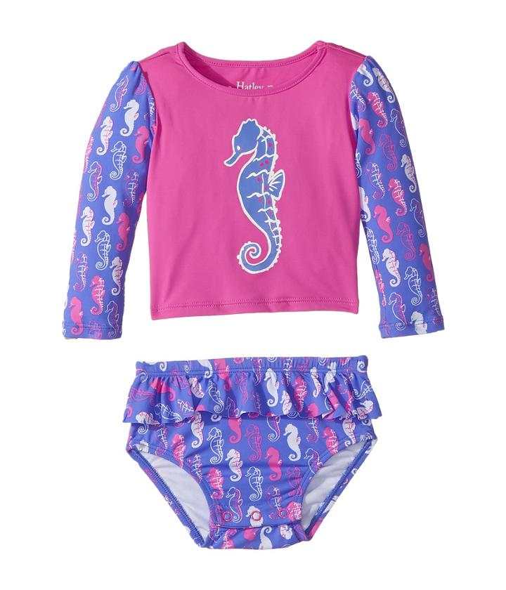 Hatley Kids - Sea Horse Rashguard Set