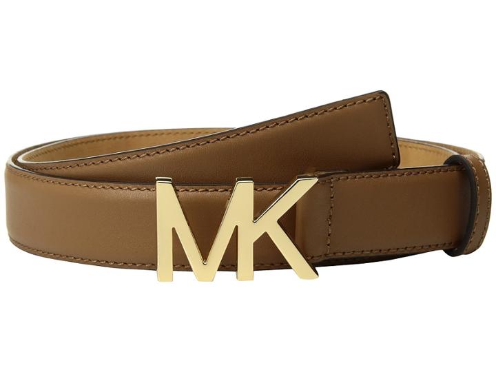 Michael Michael Kors - Smooth Feather Edge Panel On Slim Mk Plaque