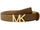Michael Michael Kors - Smooth Feather Edge Panel On Slim Mk Plaque