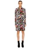 Sonia Rykiel - Runway Flower Viscose Printed Shirtdress