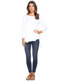 Nally &amp; Millie - Eyelet Lace Tunic With Back Pleat